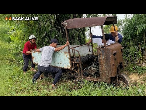 Genius Restoration :Ancient Lam Cart REBORN // The Spectacular 3-Wheel Revival.