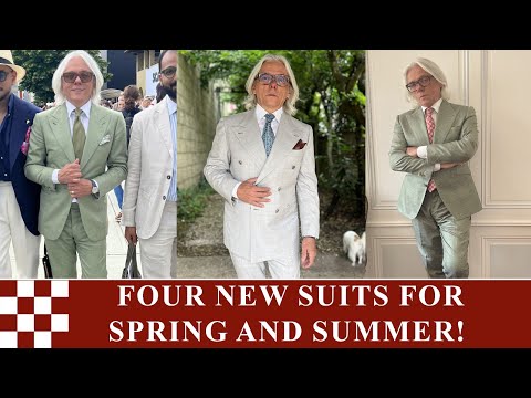 My New Suits for Spring and Summer!