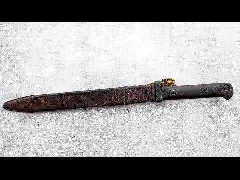 Restoration SVT-40 Soviet Bayonet Knife - WW2