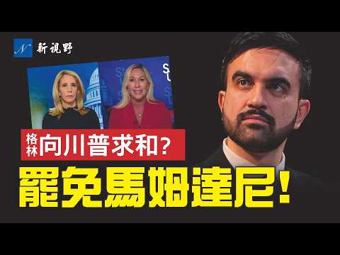 格林上CNN向川普求和?左媒挑撥陰謀曝光!紐約共和黨縣鬧獨立!斯蒂芬尼克親曝,上任後考慮罷免馬姆達尼!#川普 #格林 #馬姆達尼 | 新視野 第2046期 20251117