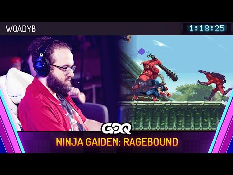 Ninja Gaiden: Ragebound by Woadyb in 1:18:25 - Awesome Games Done Quick 2026