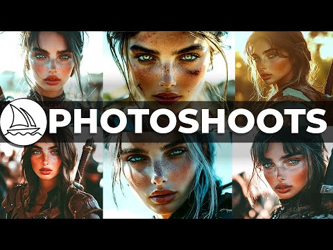 Midjourney Photoshoots - The ULTIMATE Guide