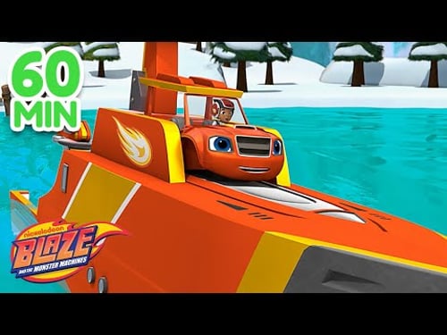 Blaze Water Rescues & Adventures! w/ AJ ๐ | 1 Hour Compilation | Blaze and the Monster Machines