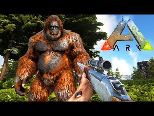 ARK: SURVIVAL EVOLVED - FINDING BIGFOOT!!