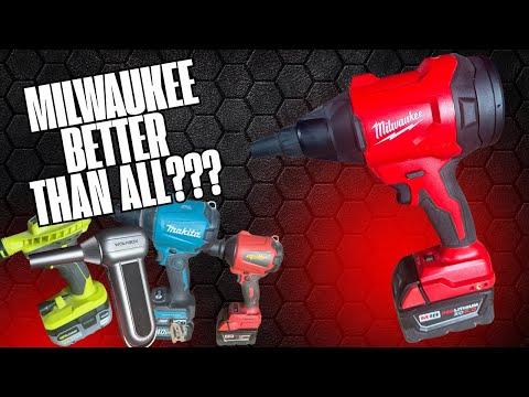 Milwaukee Precision Blower vs Makita, Ryobi, Mellif & Wolfbox — Which One Actually Blows Best?