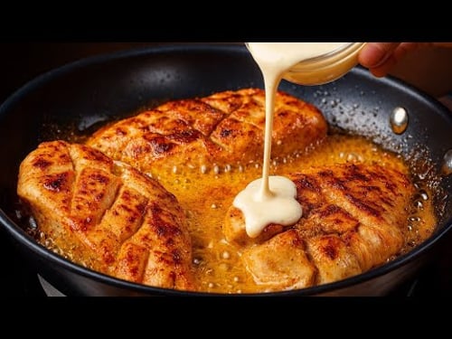 Ich koche das für jede Party! Das zarteste Hähnchenfilet überhaupt!