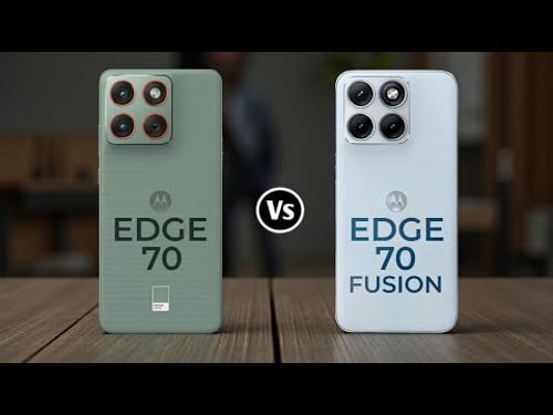 Motorola Edge 70 Vs Motorola Edge 70 Fusion
