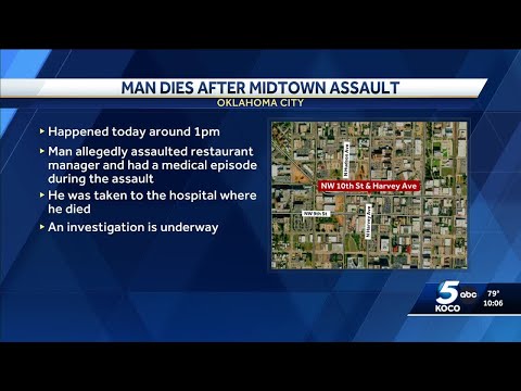 OCPD: Person dead after assaulting OKC restaurant employee