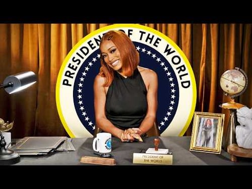 We Made Keke Palmer President For The Day | President Of The World