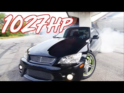 1027HP Sleeper Lexus IS300 "The Jet" - The Perfect Street Lexus!