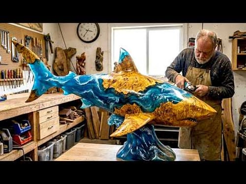 I Trapped This Shark In Epoxy - The Result Stunned Everyone.