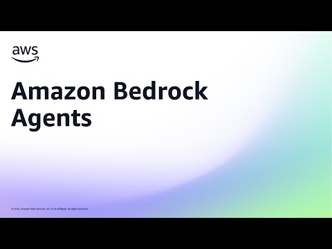 Amazon Bedrock Agents | Amazon Web Services
