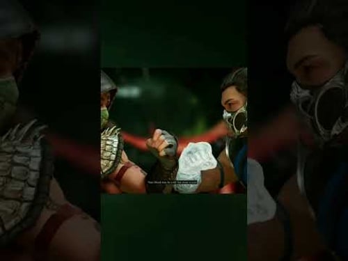 Sub Zero want to see Reptile's what😱 #shorts #mortalkombat #reptile #subzero #into