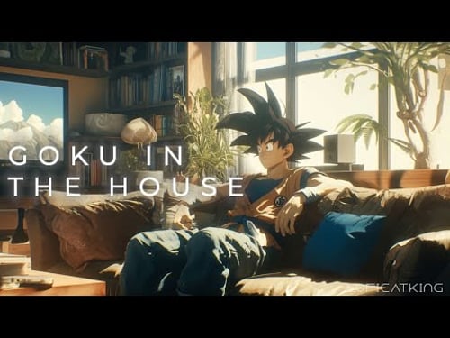 Goku In The House 🎧1 Hour of Chill Beats 🛑 Relax & Focus