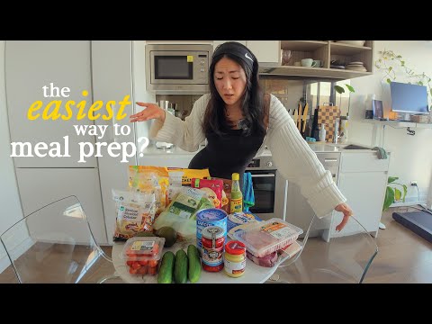 Meal Prep for the week in ✨5 minutes✨ healthy & high protein