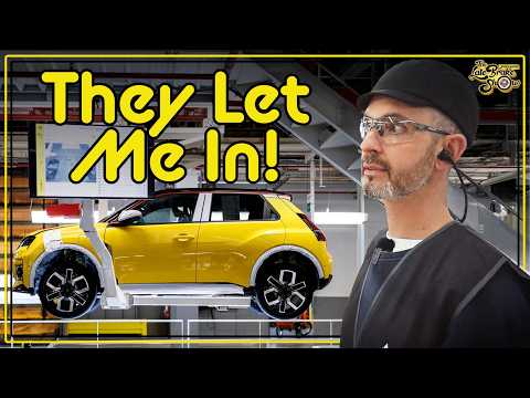 Full Factory Tour of the New Renault 5 Being Built!