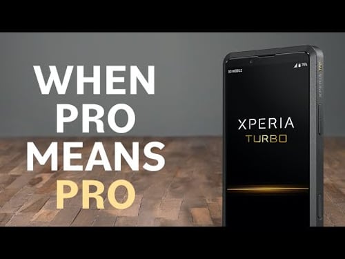 Sony Xperia Pro hands-on | Here's Why It's The Most 'Pro' Smartphone Ever