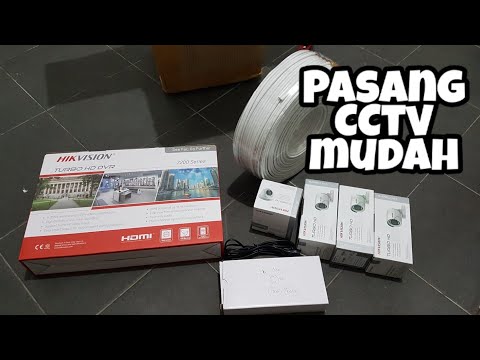 Easy CCTV Installation Method 👍 (HIKVISION CCTV Package)