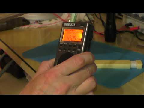 Radio receiver Retekess TR110. Long waves on magnetic antenna