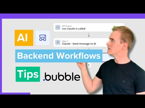 AI Powered Backend Workflows Made EASY with Bubble.io