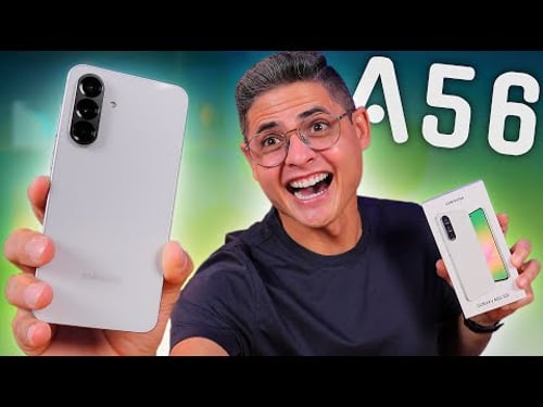 ELE CHEGOU! Galaxy A56 da SAMSUNG oficialmente no BRASIL! Unboxing e Impressões