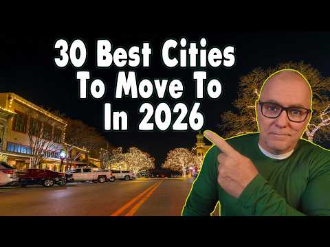 Top 30 Cities EVERYONE is MOVING TO in America in 2025
