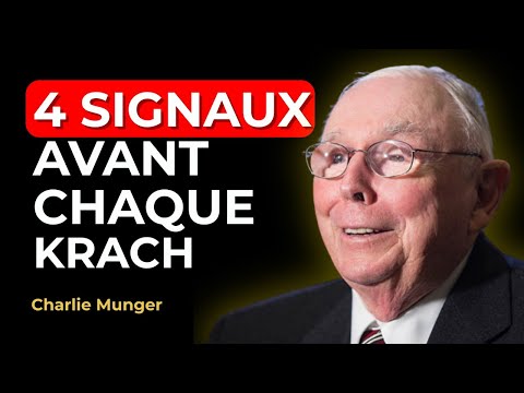 Charlie Munger : Ces 6 Signaux Apparaissent 6 Mois Avant Chaque Grand Krach...