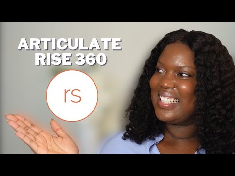 How to Design a Course in Articulate Rise 360 (Beginner-Friendly + Accessibility Tips!)