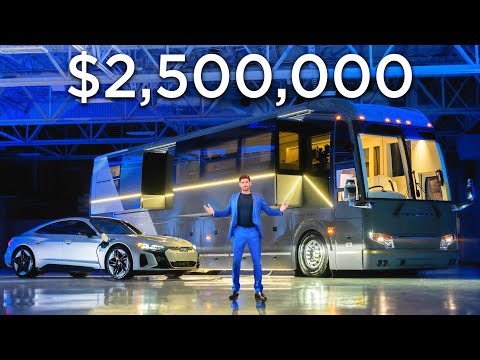 I LIVED IN The Most EXPENSIVE Motorhome in the World!