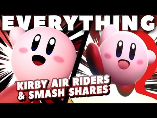 Everything Kirby Air Riders Shares with Smash Bros.