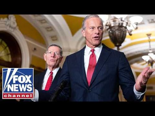 WATCH LIVE: Thune holds a press conference on the SAVE America Act debate