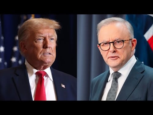 ‘You can sense the disappointment’: Albanese government turns their back on Trump