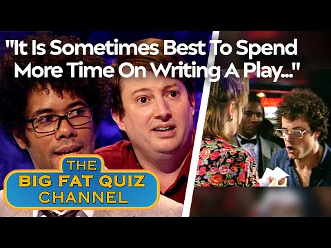 Richard Ayoade & David Mitchell OFFENDED By Play Made In Under An Hour | Big Fat Quiz