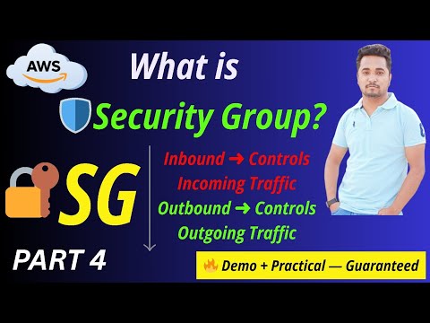 💥 AWS EC2 Security Group Full Hands-On | Inbound vs Outbound Explained | Traffic Control Like a Pro