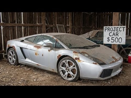 This Lamborghini Gallardo Cost Me Only $500… Watch the Impossible Restoration
