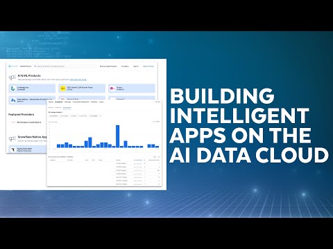 Launch Faster, Scale Smarter: Build Your Next Intelligent App On The AI Data Cloud
