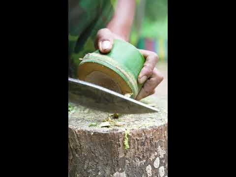 Survival Tips - Making Bamboo Water Pipe #Survival #Tricks #Tips