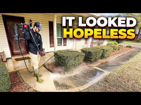 From PITCH BLACK to BRAND NEW - He couldn’t BELIEVE IT