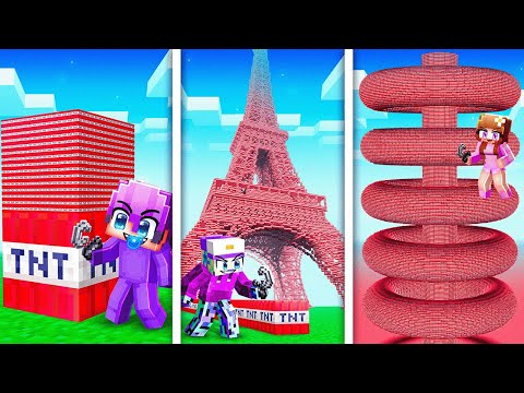 Exploding Every SECRET Minecraft TnT in One Video…