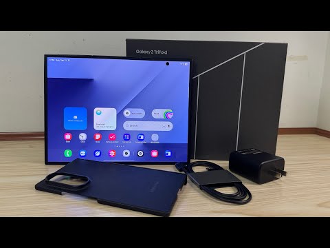 Samsung Galaxy Z TriFold Quick Unboxing & Hands On. #samsung #galaxyztrifold