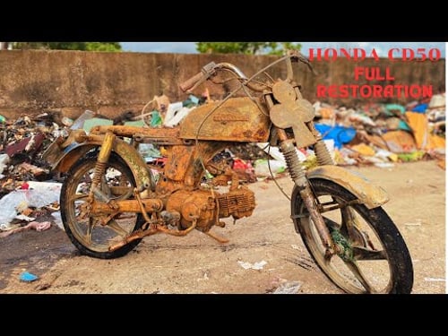 FULL Restoration 55 Years Old ruined Classic Motorcycle // Restoring 1970 HONDA 110cc MotorCycle