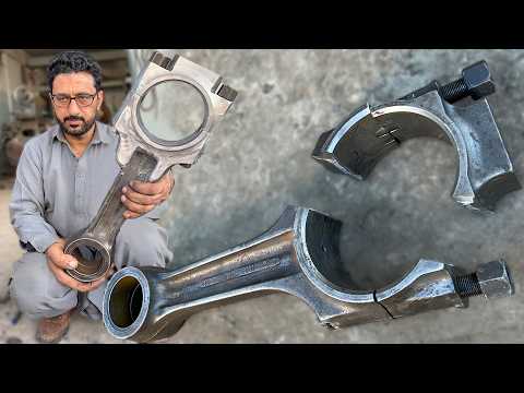 Reinventing BROKEN Connecting Rods with Advanced METAL Fabrication