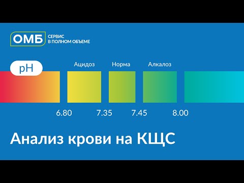 Анализ крови на КЩС