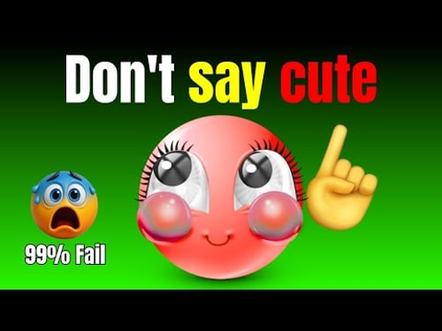 Donโt Say CUTE Challenge ๐ (IMPOSSIBLE) 99% FAIL Instantly!