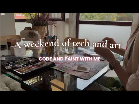 Coding, Clay & Calm | A Cozy Weekend Balancing Art and Tech