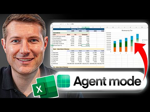 Excel Agent Mode: Build Financial Models with AI in Minutes (Full Tutorial)