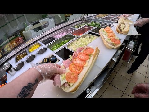 Subway Sandwiches POV Working At Subway Best of 2024 Over 8 Hours