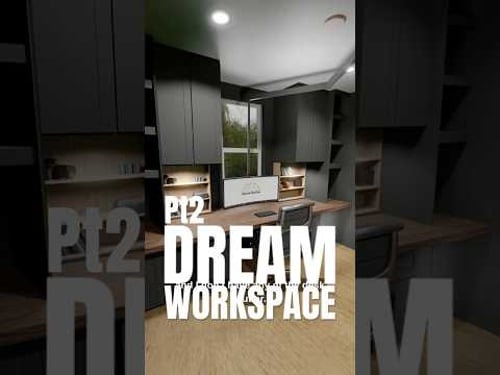 3 Over-The-Top Features of my Dream Workspace #tech #desksetup #workspace