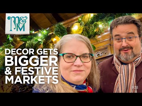 Still not sure the Christmas Deco is BIG ENOUGH + French Xmas Markets | Manor & Maker