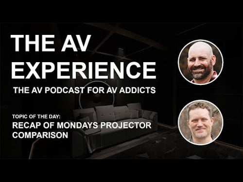 The AV Experience - Our 6 way projector comparison! Valerion, LS9000, LS12000, NZ500, QL3000 & more!